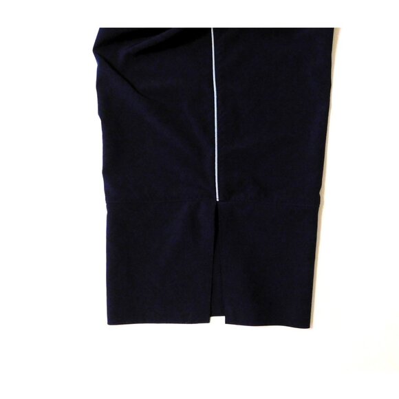 Reebok Womens Activewear Pants L Navy Blue Ankle Length Elastic Waist - Picture 6 of 7